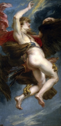 The Rape of Ganymede by Rubens